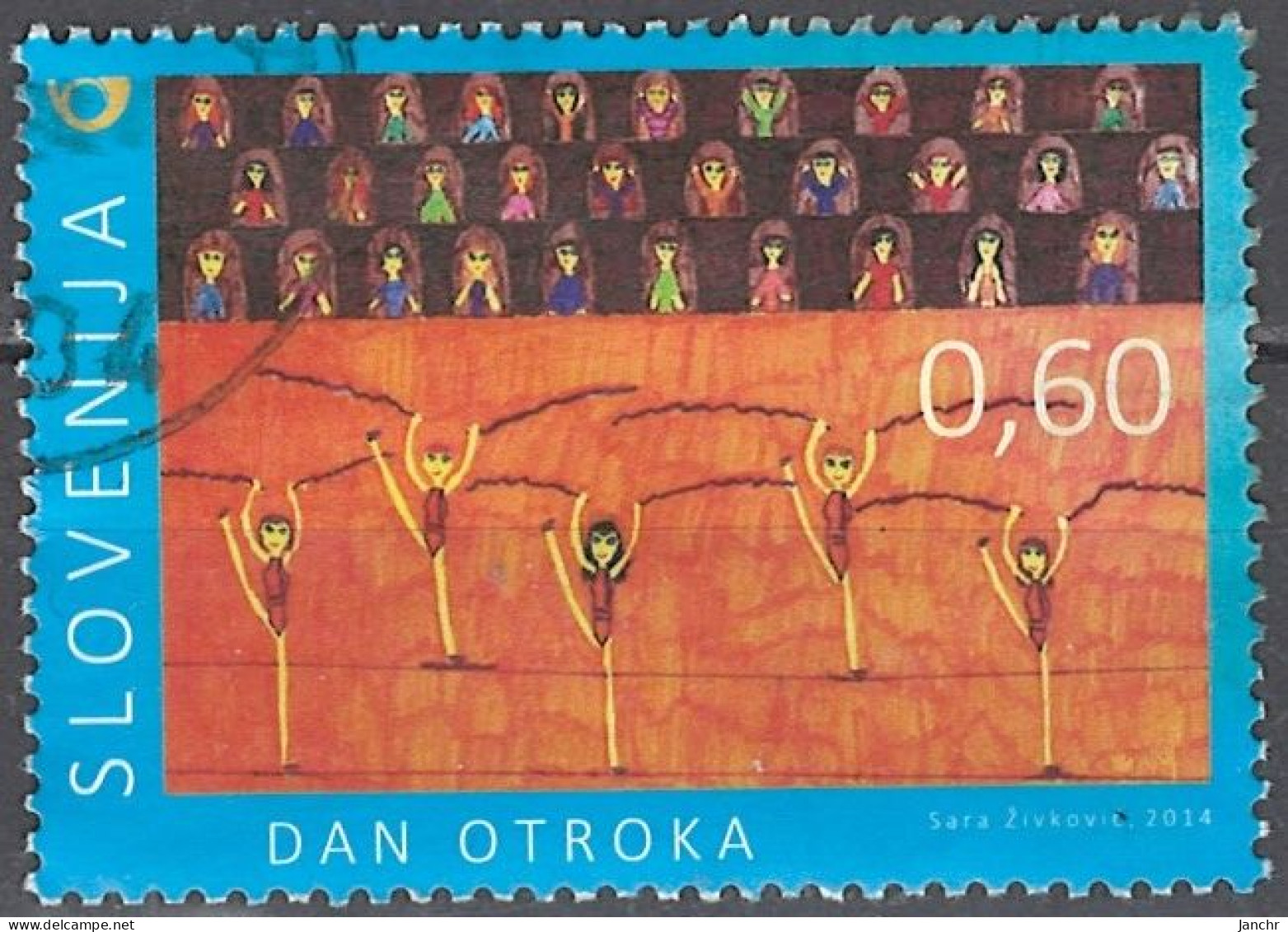 Slovenia 2014. Mi.Nr. 1097, Used O - Slovenië