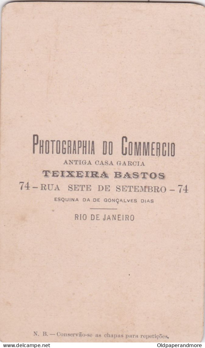 BRASIL BRAZIL  PHOTO  - PHOTOGRAPHY - PHOTOGRAPHS - TEIXEIRA BASTOS - RIO DE JANEIRO  - 10,5 Cm X 6,5 Cm - Anonymous Persons