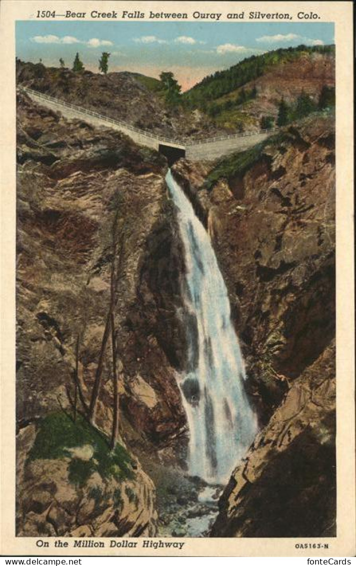 11491317 Ouray Bear Creek Falls Ouray - Andere & Zonder Classificatie