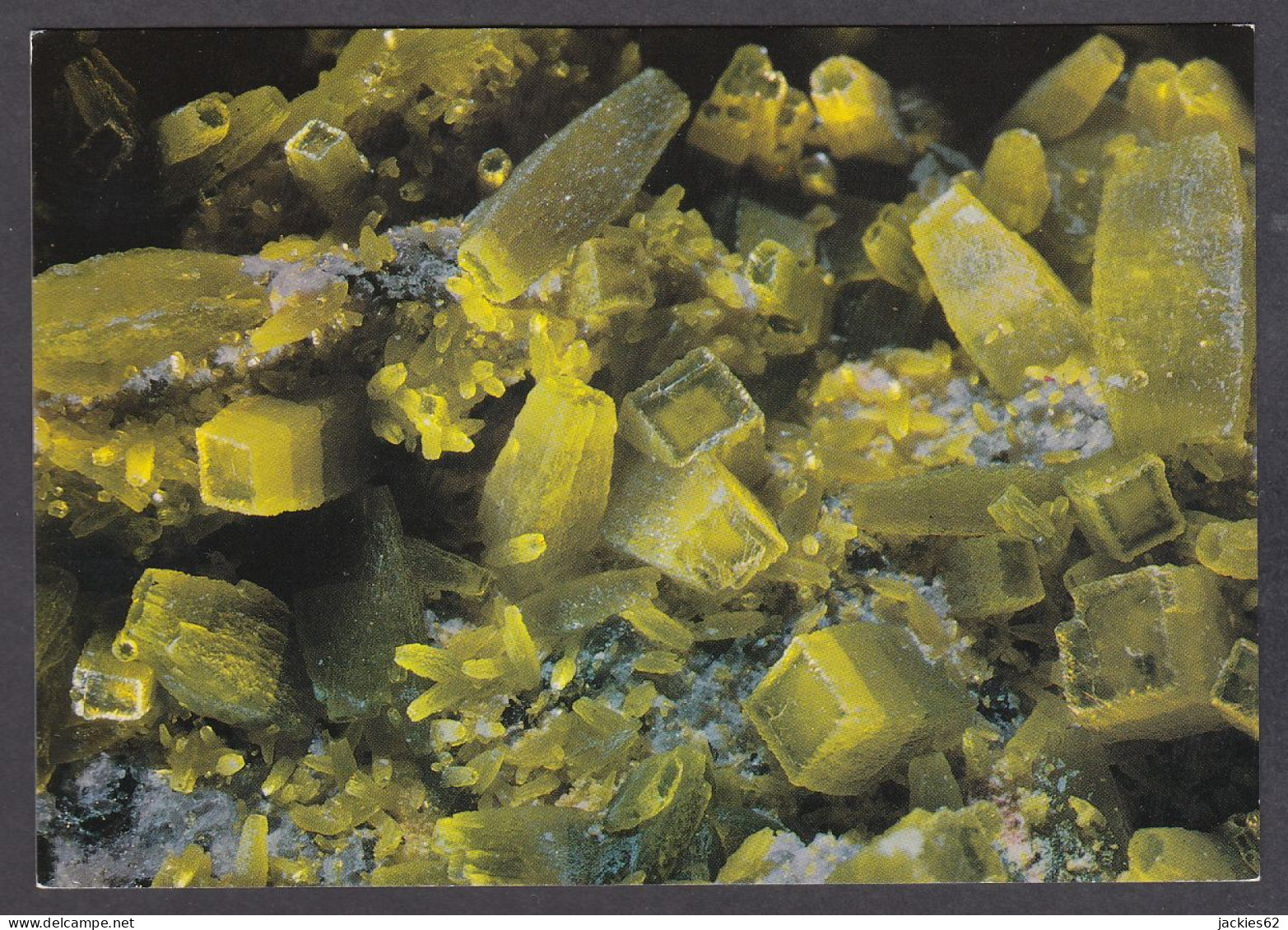117601/ Minerai, Autunite, Phosphate D'uranium Et De Calcium Hydraté, Les Oudets, France - Other & Unclassified