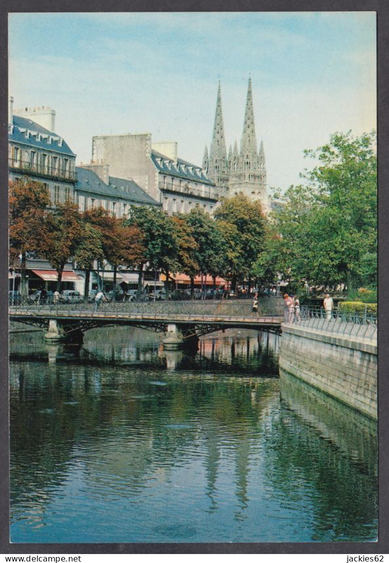 125718/ QUIMPER, L'Odet Et La Cathédrale - Quimper