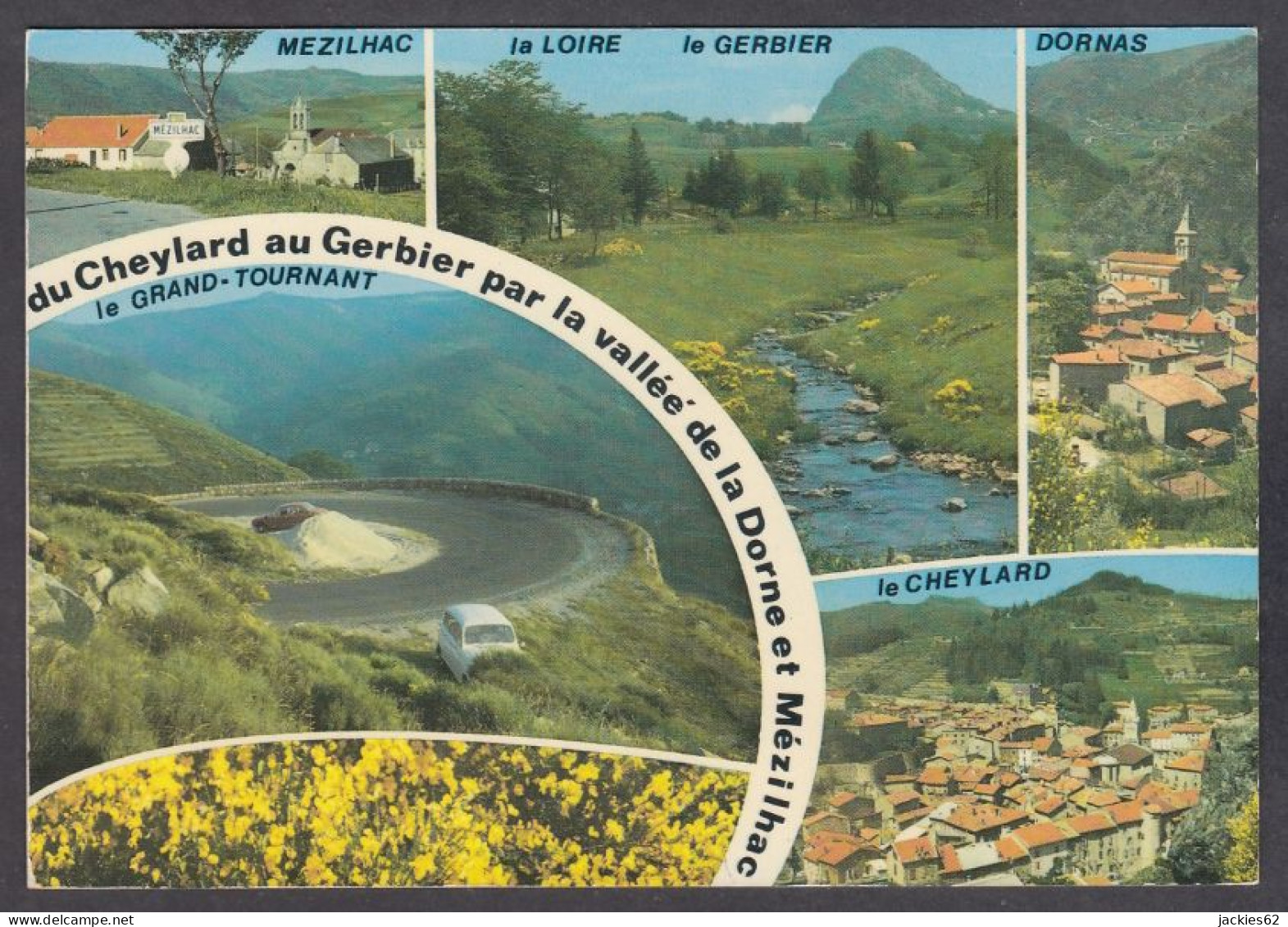 128021/ Ardèche, Du Cheylard Au Gerbier Par La Vallée De La Dorne Et Mézilhac - Autres & Non Classés