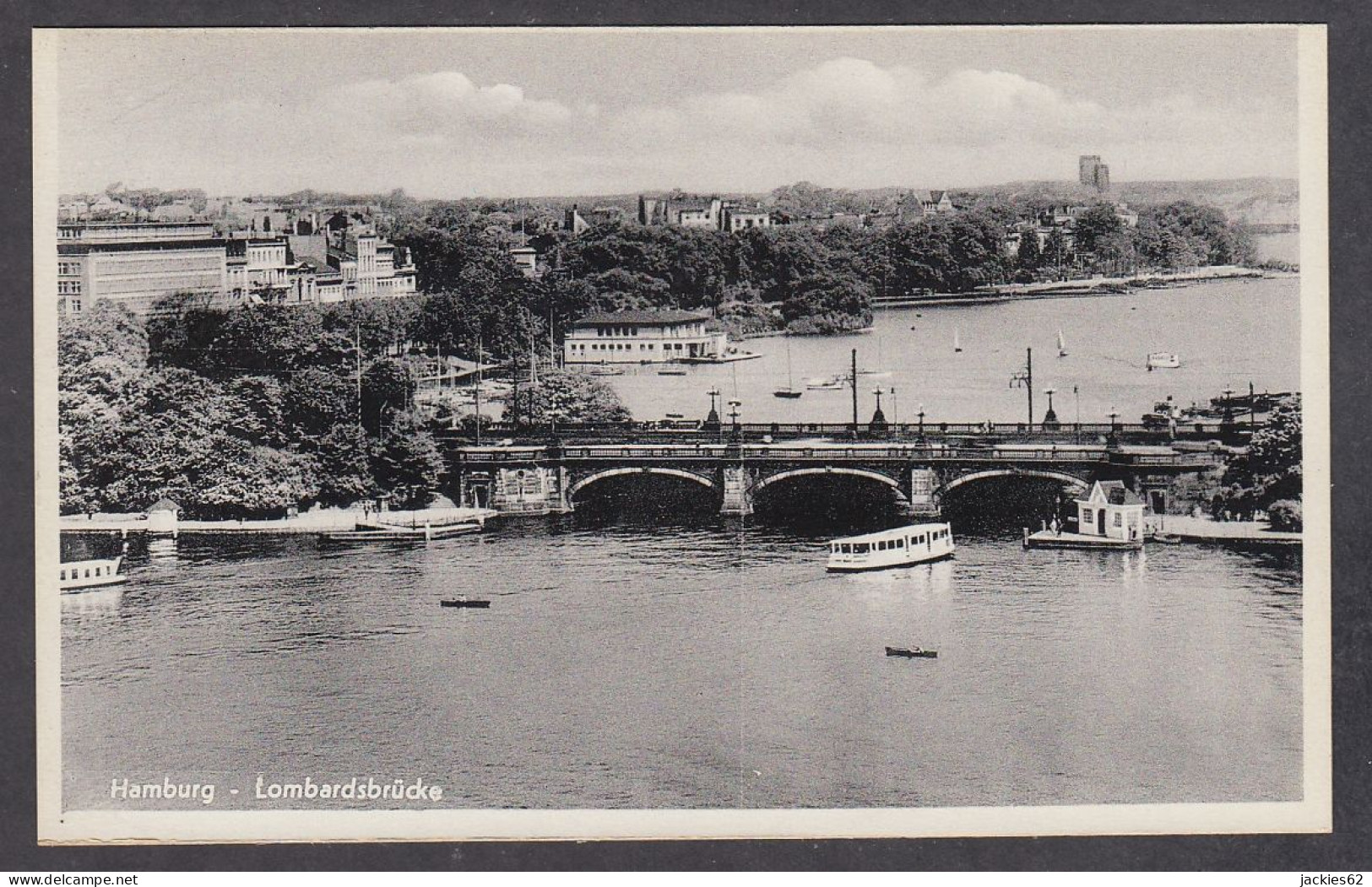 106620/ HAMBURG, Lombardsbrücke - Autres & Non Classés