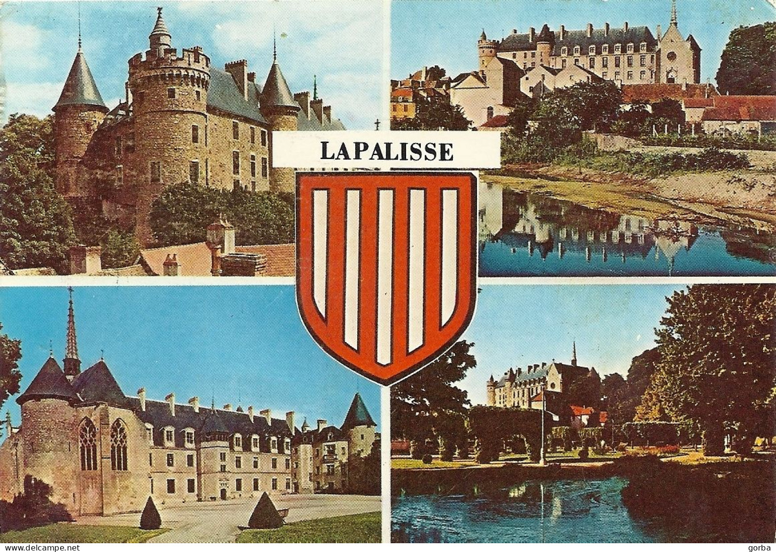 *CPM - 03  - LAPALISSE - Multivues - Le Chateau - Blason - Lapalisse