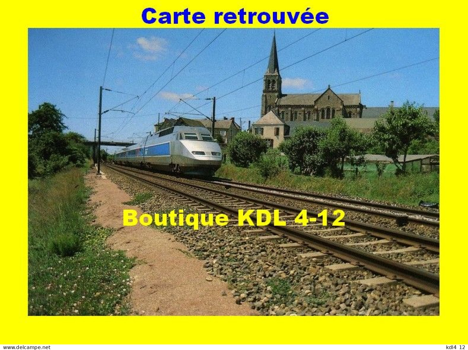 AL 069 - TGV Atlantique  - LA CHAPELLE-ANTHENAISE - Mayenne - SNCF - Sonstige & Ohne Zuordnung