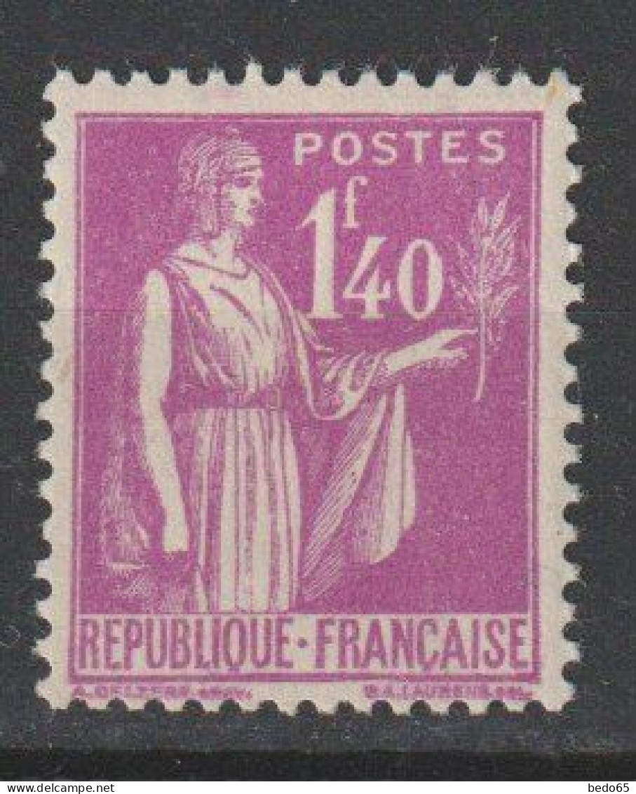 TYPE PAIX YVERT N° 371  N° NEUF** TTB - Unused Stamps