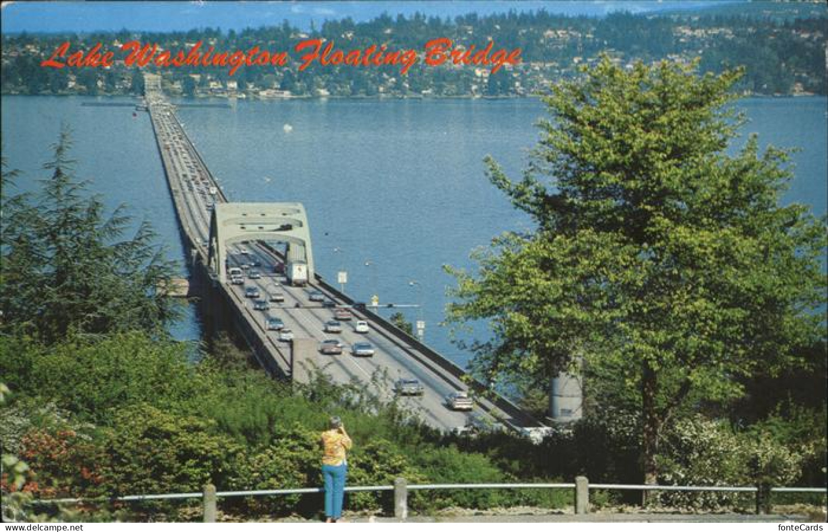 11491269 Seattle Lake Washington Floating Bridge - Autres & Non Classés