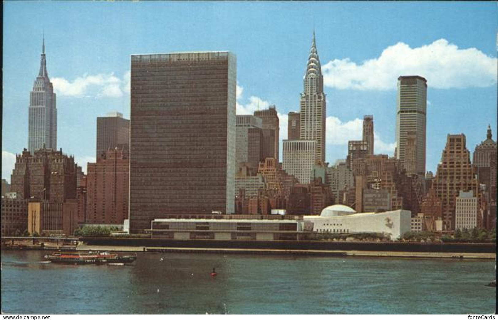 11491260 New_York_City United Nations Headquarters Skyline Manhatten Empire Stat - Andere & Zonder Classificatie