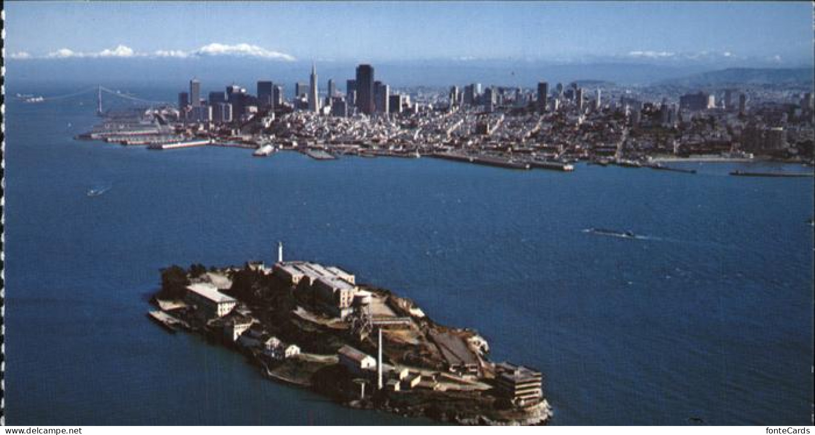 11491259 San_Francisco_California Alcatraz Island Aerial View - Other & Unclassified