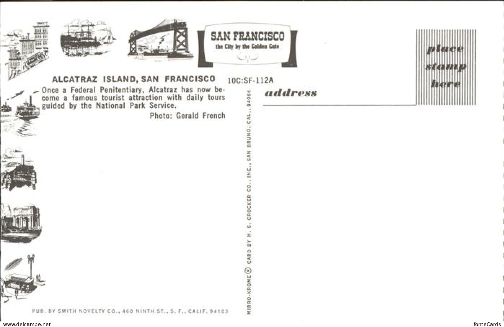 11491259 San_Francisco_California Alcatraz Island Aerial View - Autres & Non Classés