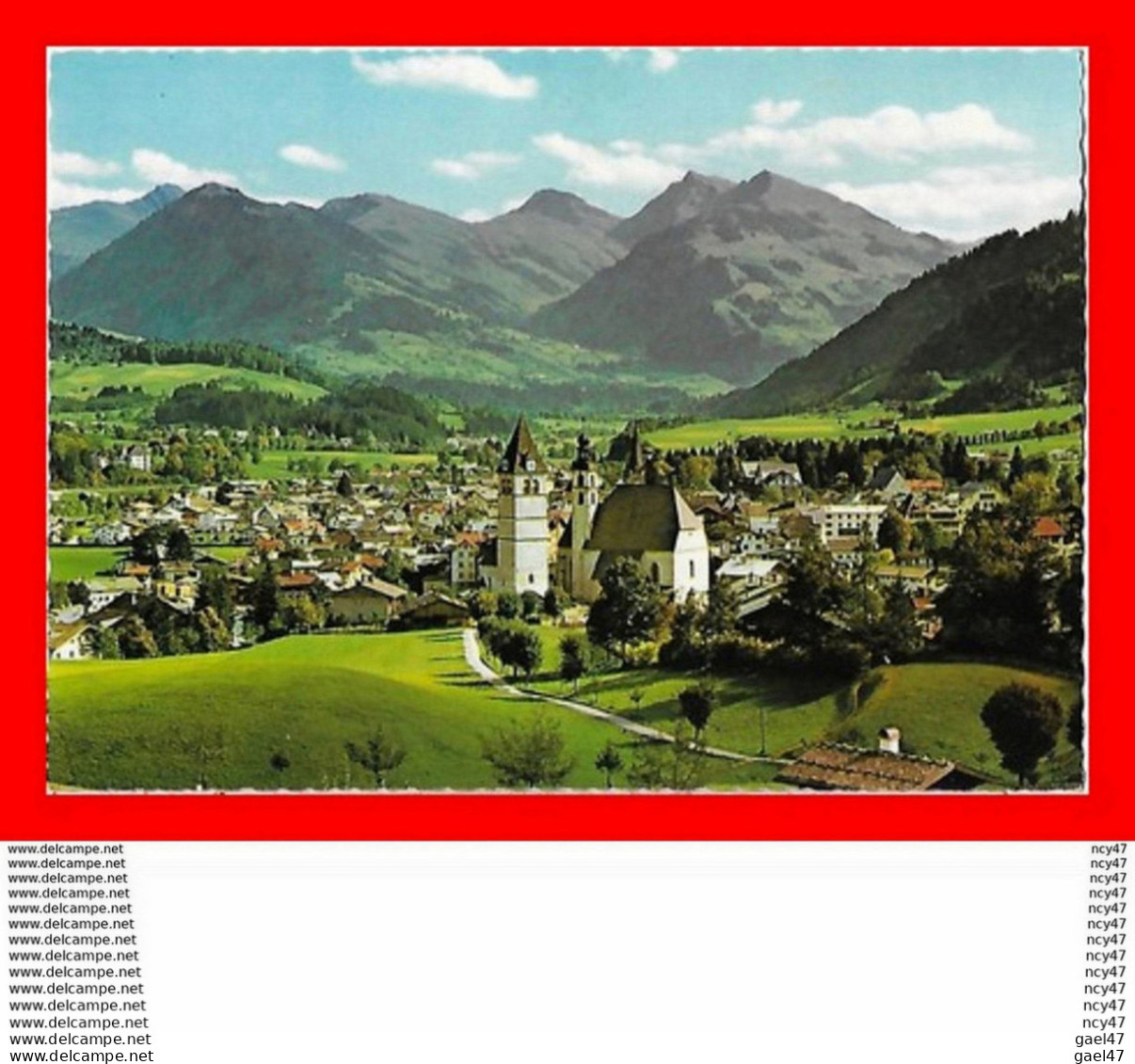 CPSM/gf KITZBÜHEL (Autriche)  Luftkurort Kitzbûhel Gegen  Süden...S2002 - Kitzbühel