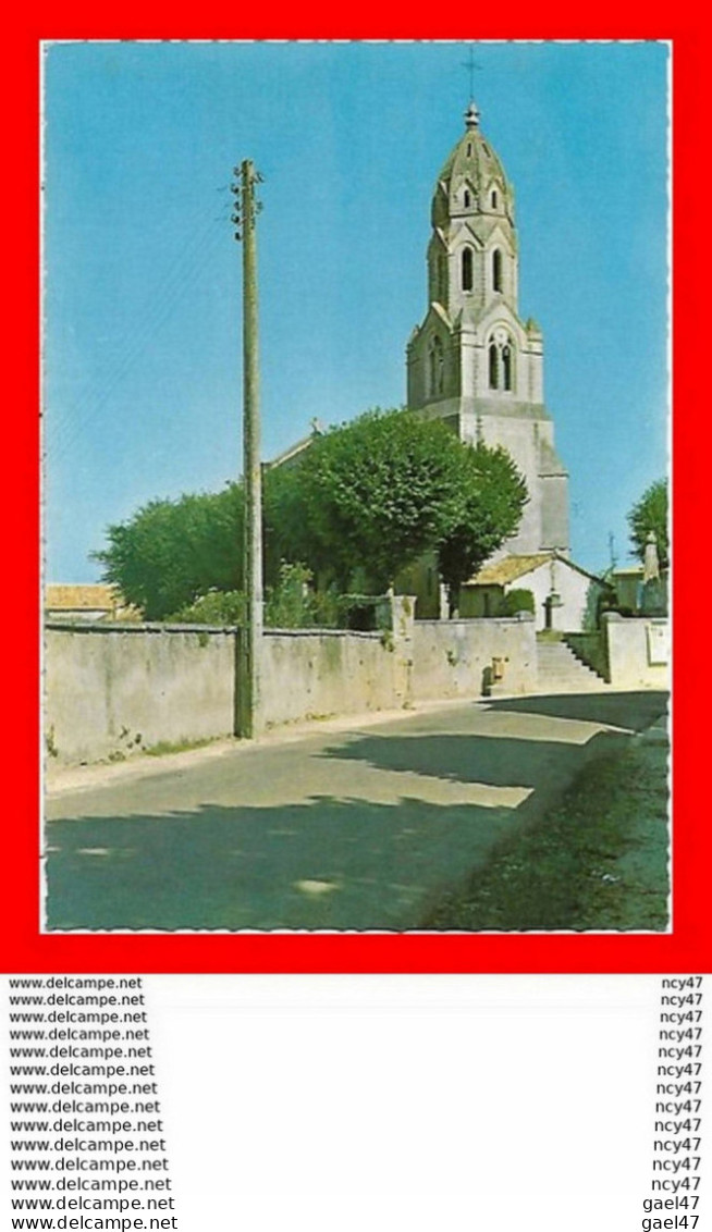 CPSM/gf (24) BERTRIC-BUREE.  L'église...S2034 - Other & Unclassified