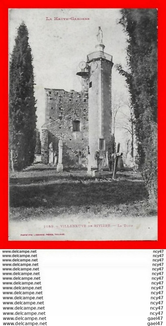 CPA (31) VILLENEUVE-de-RIVIERE.  La Tour De L'ancien Cimetière...S1456 - Autres & Non Classés