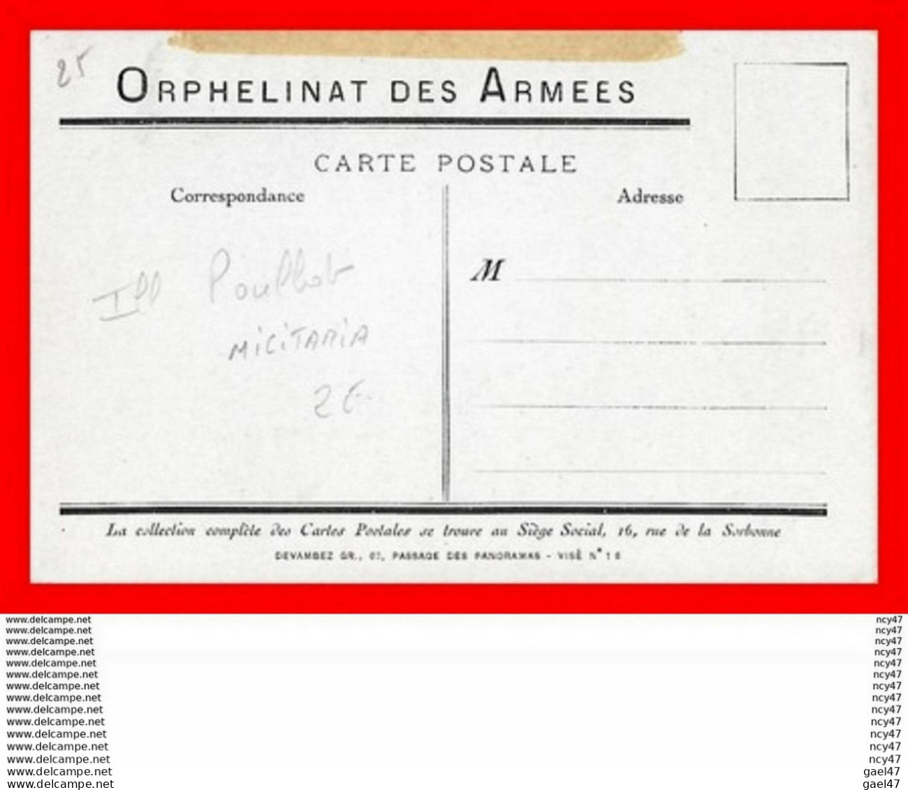 CPA Illustrateur F.POULBOT.  Orphelinat Des Armées, Enfants Priant Devant Une Tombe De Soldat...CO1794 - Poulbot, F.