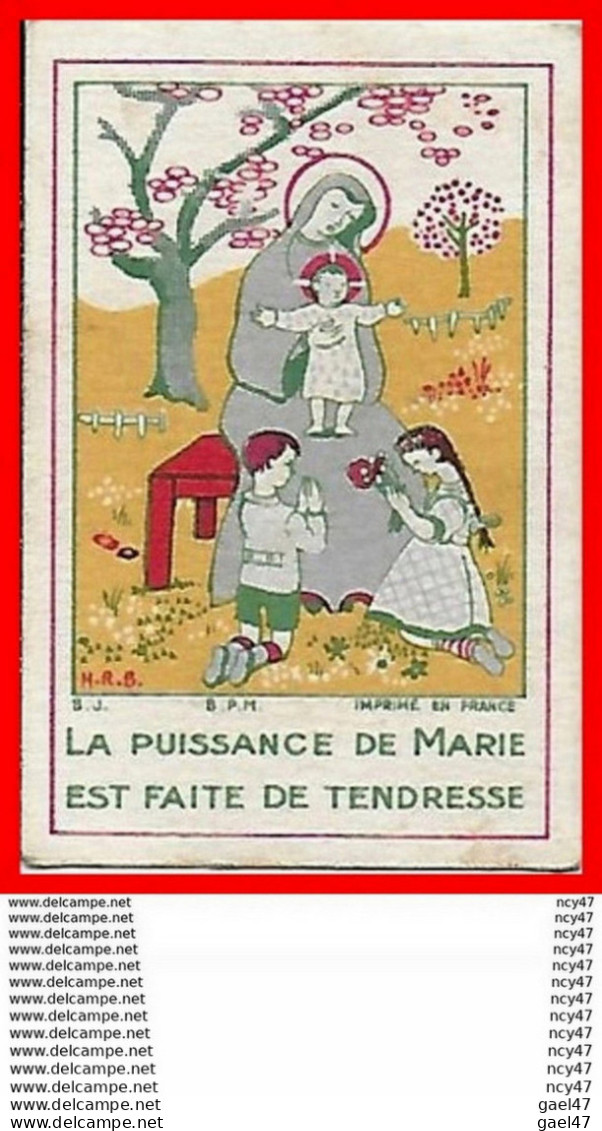CHROMOS. Paroisse Saint-Antoine De Poudenas. La Puissance De Marie Est Faite De Tendresse...S1099 - Sonstige & Ohne Zuordnung