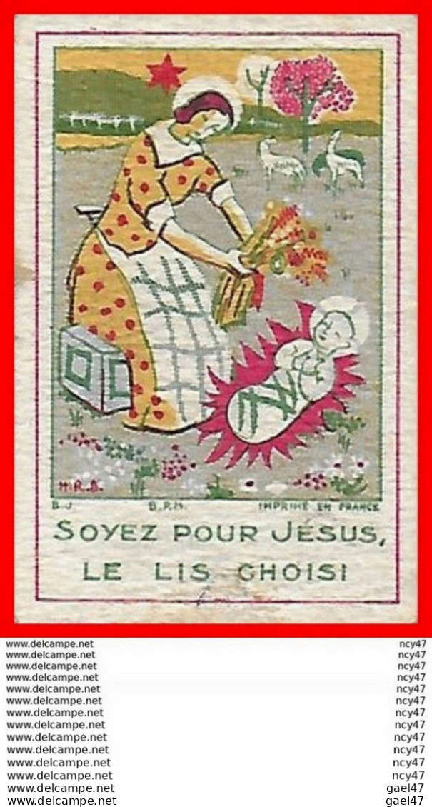 CHROMOS. Paroisse Saint-Antoine De Poudenas. Soyez Pour Jésus, Le Lis Choisi...S1100 - Otros & Sin Clasificación