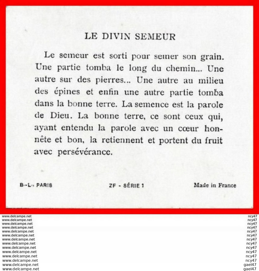CHROMOS. Paroisse Saint-Antoine De Poudenas.  Le Divin Semeur...S1108 - Andere & Zonder Classificatie