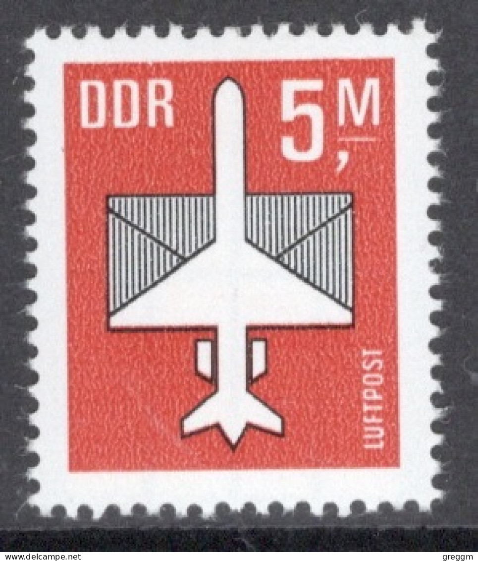 Germany Democratic Republic 1985 Single Stamp For Airmail - Airplane & Envelope In Unmounted Mint - Neufs