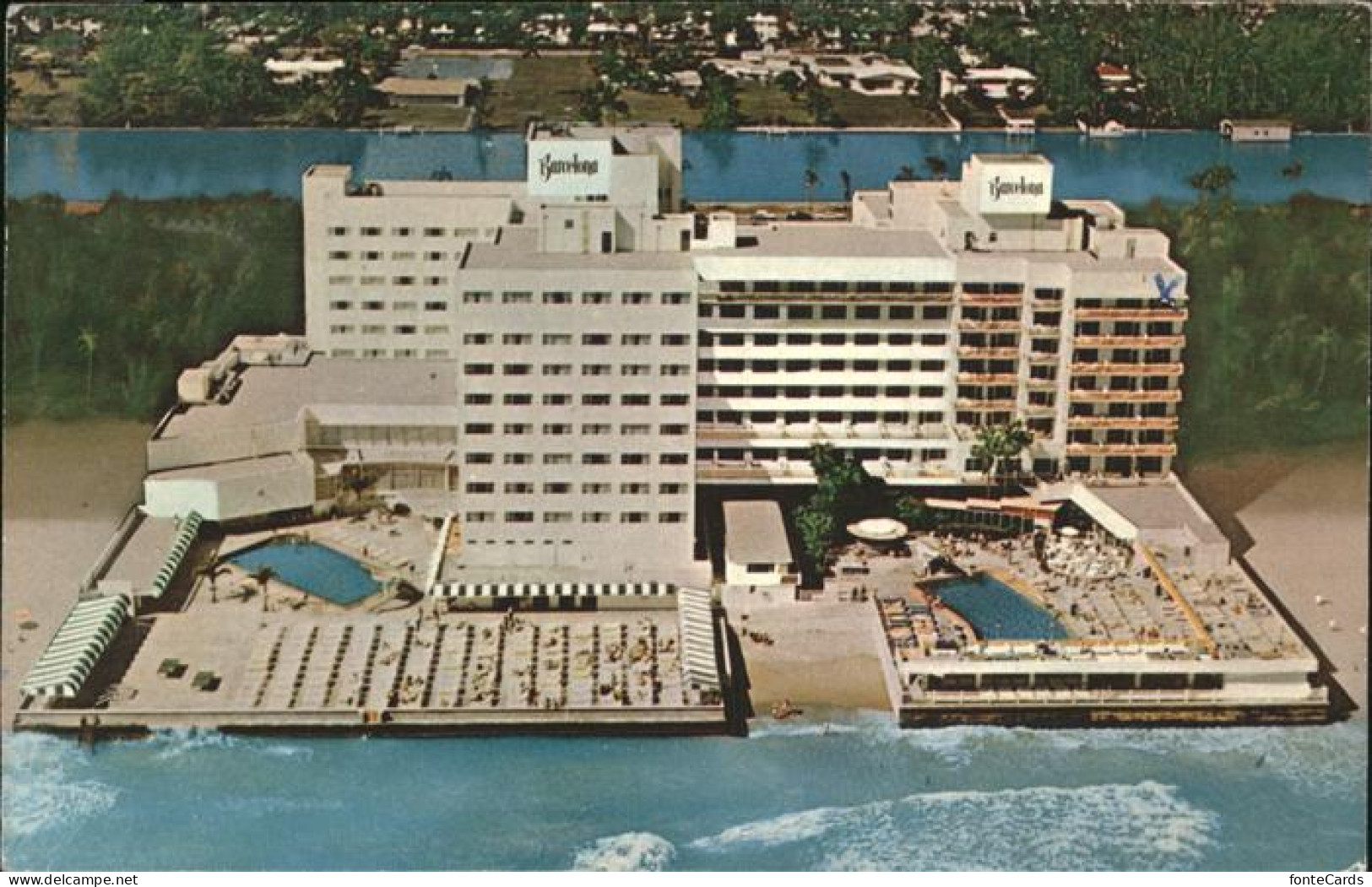 11491202 Miami_Beach Hotel Barcelona Aerial View - Autres & Non Classés