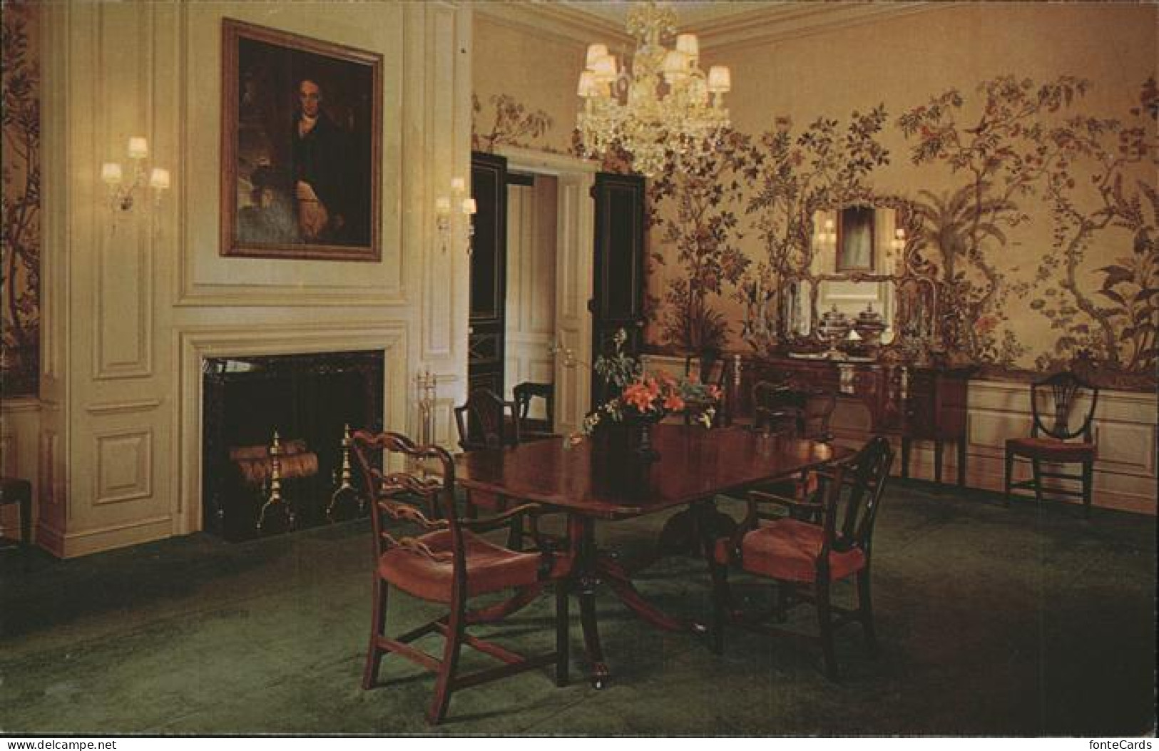 11491193 Mansfield Ohio Kingwood Center Dining Room Of Kingwood Hall Mansfield O - Andere & Zonder Classificatie