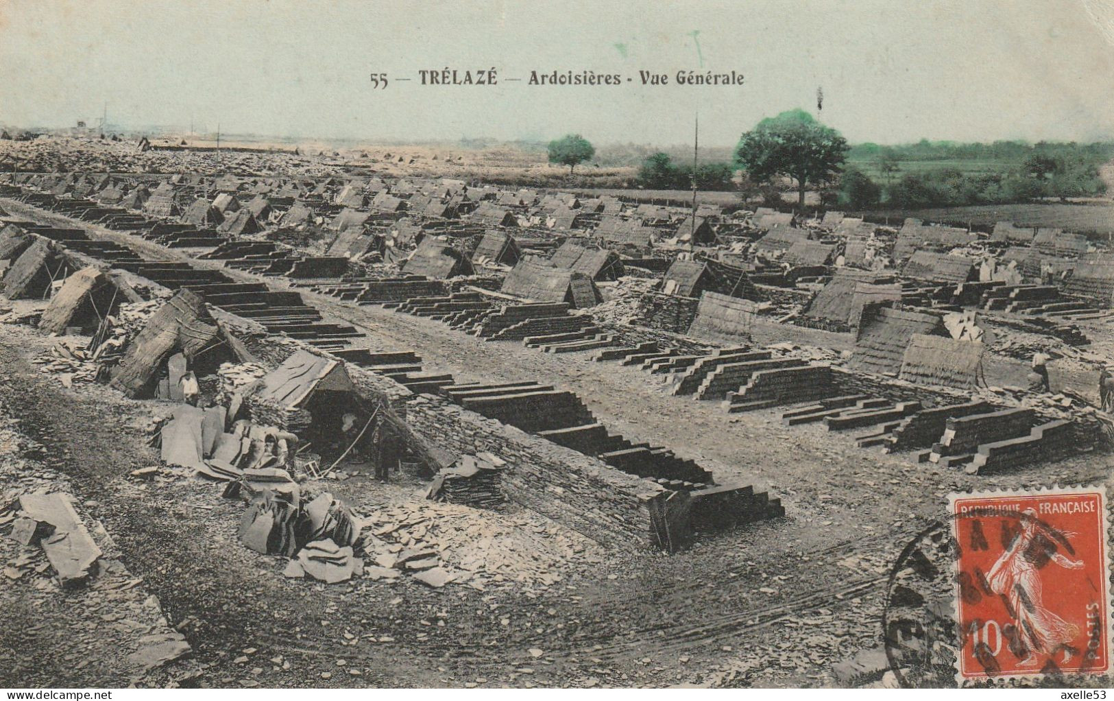 Trélazé 49 (10431) Ardoisières - Vue Générale - Sonstige & Ohne Zuordnung