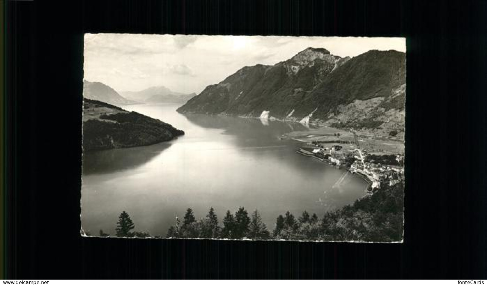 11488009 Brunnen SZ Mit Vierwaldstaettersee Brunnen - Sonstige & Ohne Zuordnung