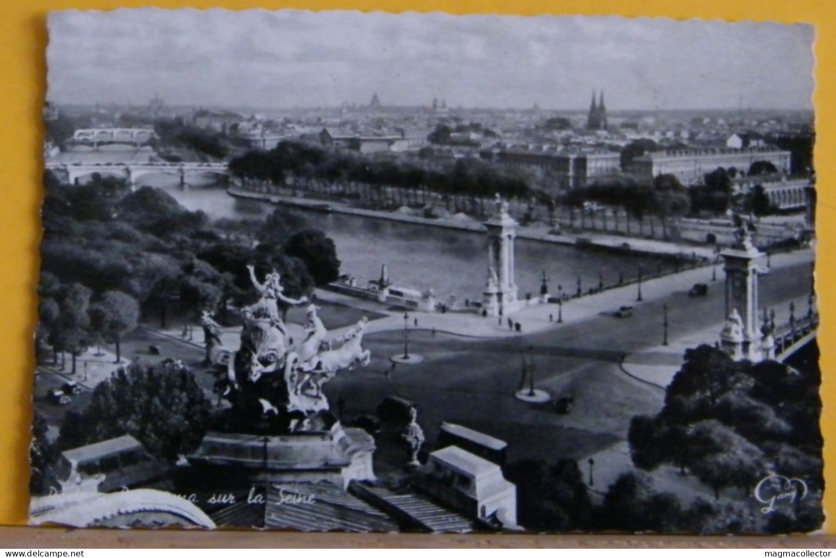 (P1) PARIGI / PARIS - PANORAMA OF THE SEINE - VIAGGIATA - Panorama's