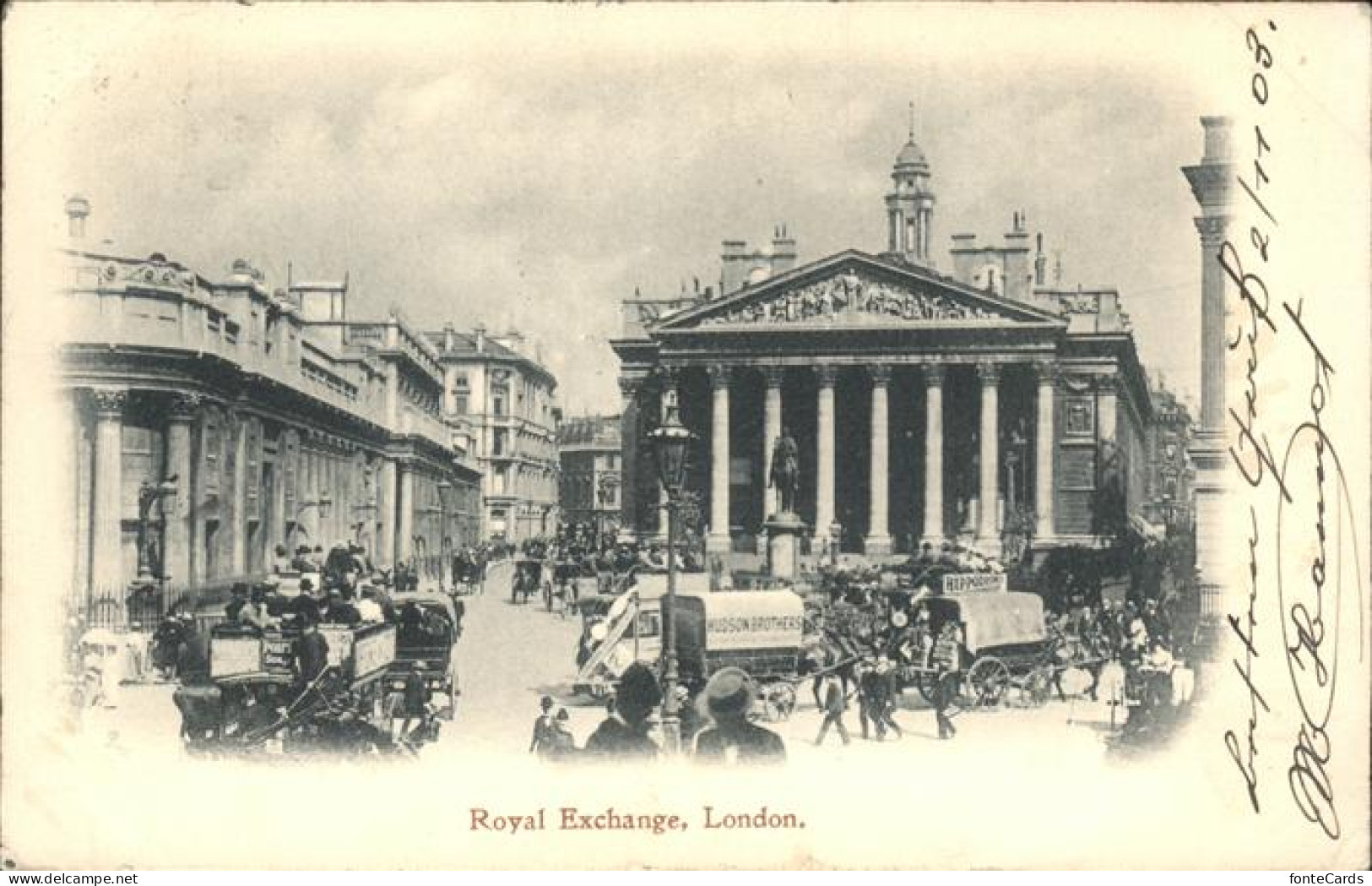 11487372 London Royal Exchange - Andere & Zonder Classificatie