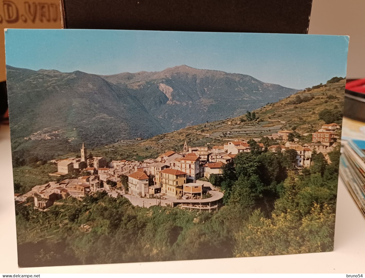 Cartolina Cosio D'Arroscia Provincia Imperia ,panorama 1976 - Imperia