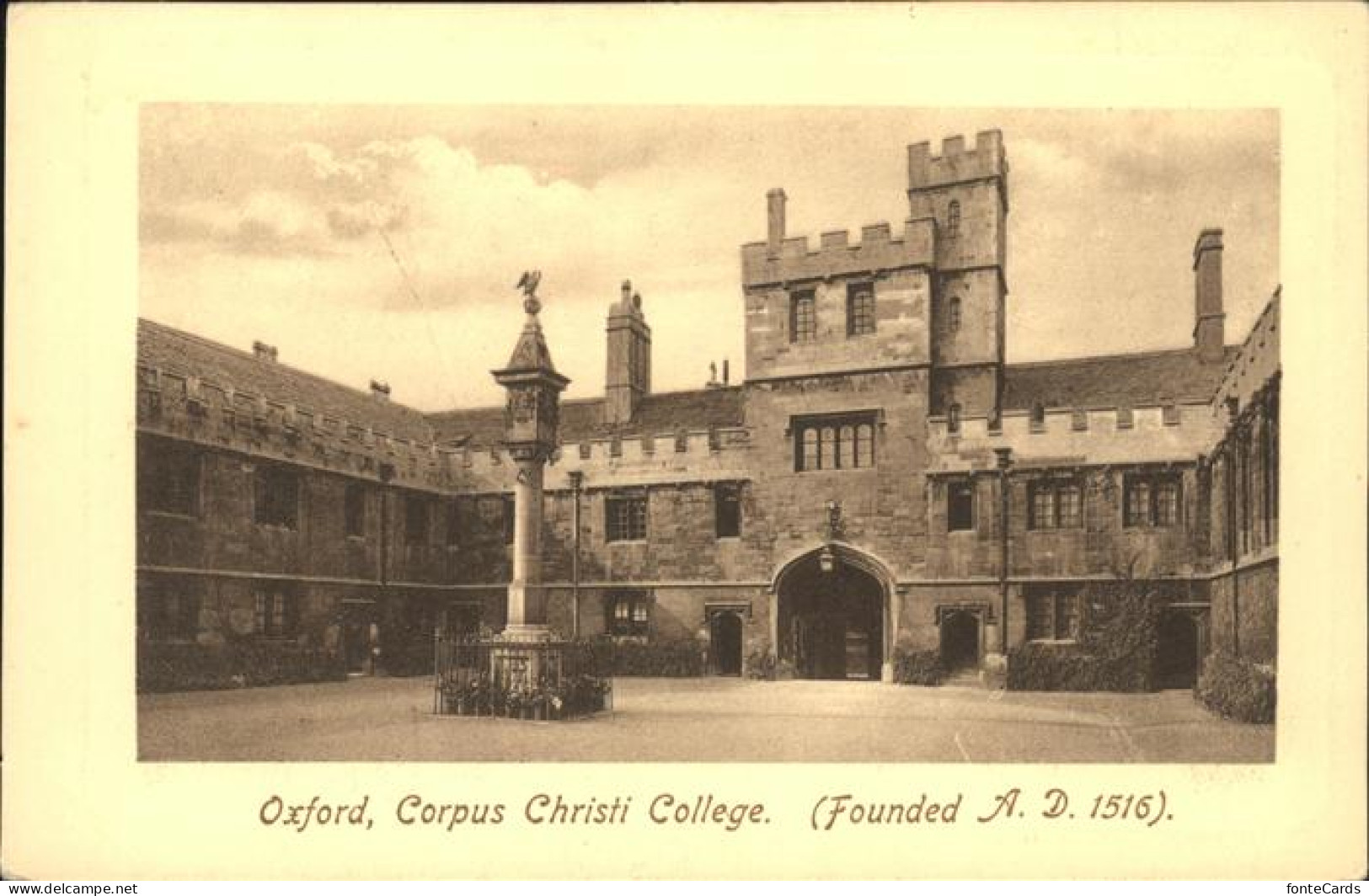 11487288 Oxford Oxfordshire Corpus Christi College  - Sonstige & Ohne Zuordnung