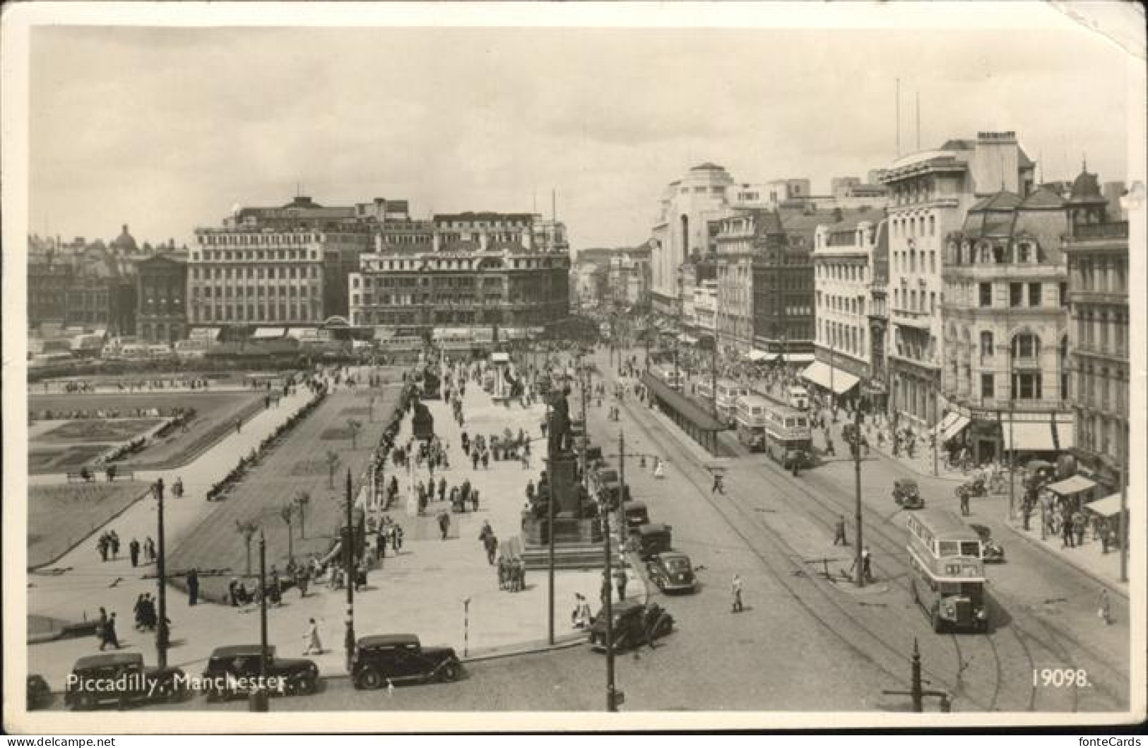 11487214 Manchester Piccadilly Strassenbahn Manchester - Other & Unclassified