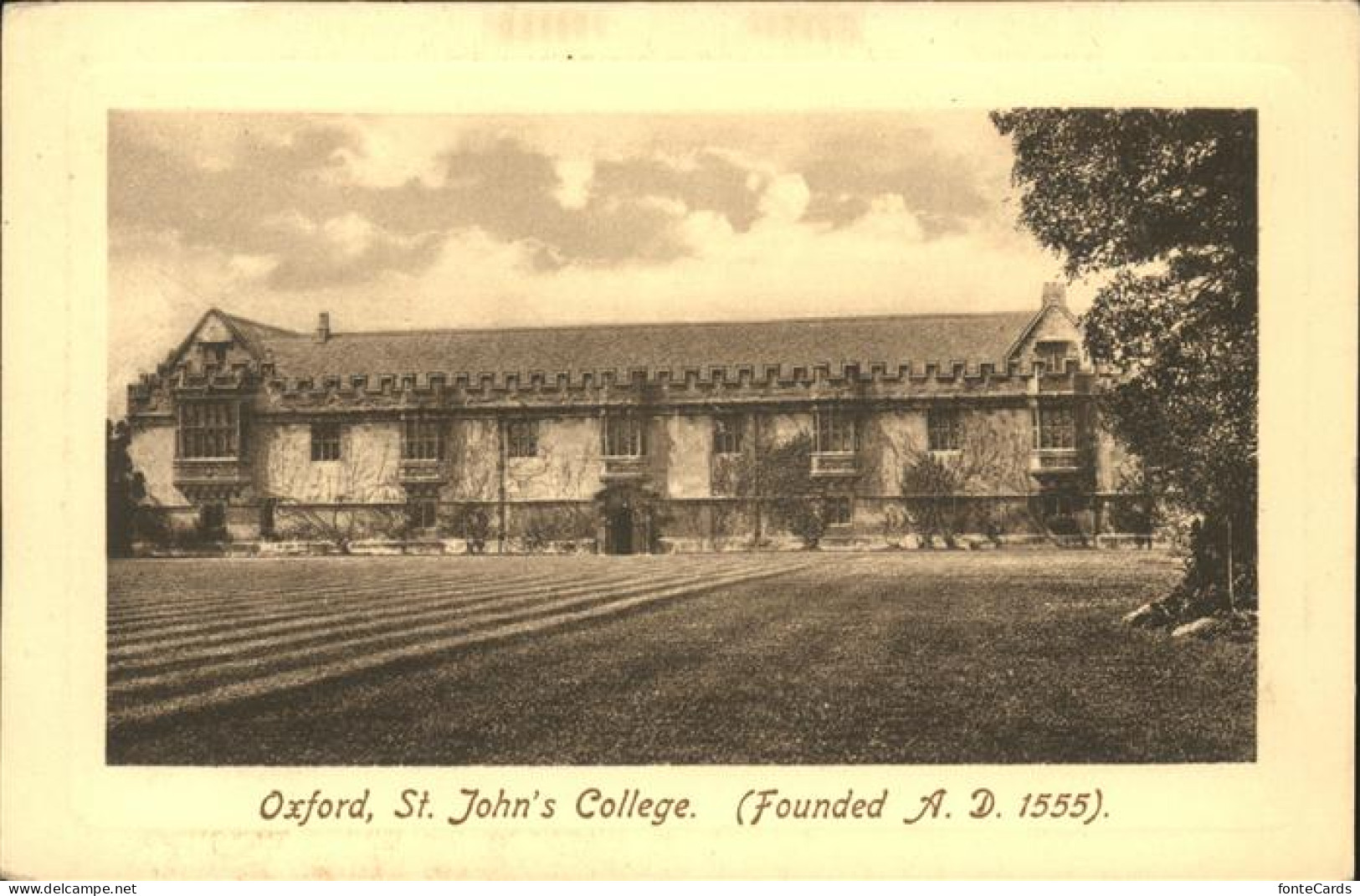 11487193 Oxford Oxfordshire St. John's College  - Autres & Non Classés