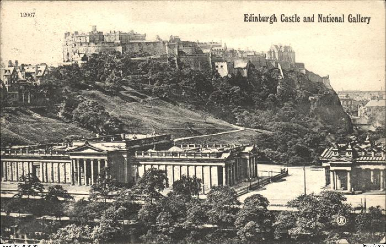 11487189 Edinburgh Edinburgh Castle National Gallery Edinburgh - Andere & Zonder Classificatie