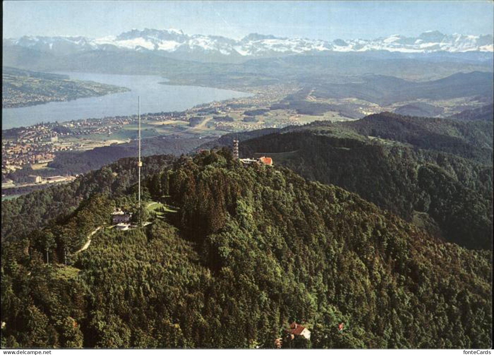 11485271 Zuerich Blick Vom Ueetliberg Fliegeraufnahme Zuerich - Andere & Zonder Classificatie