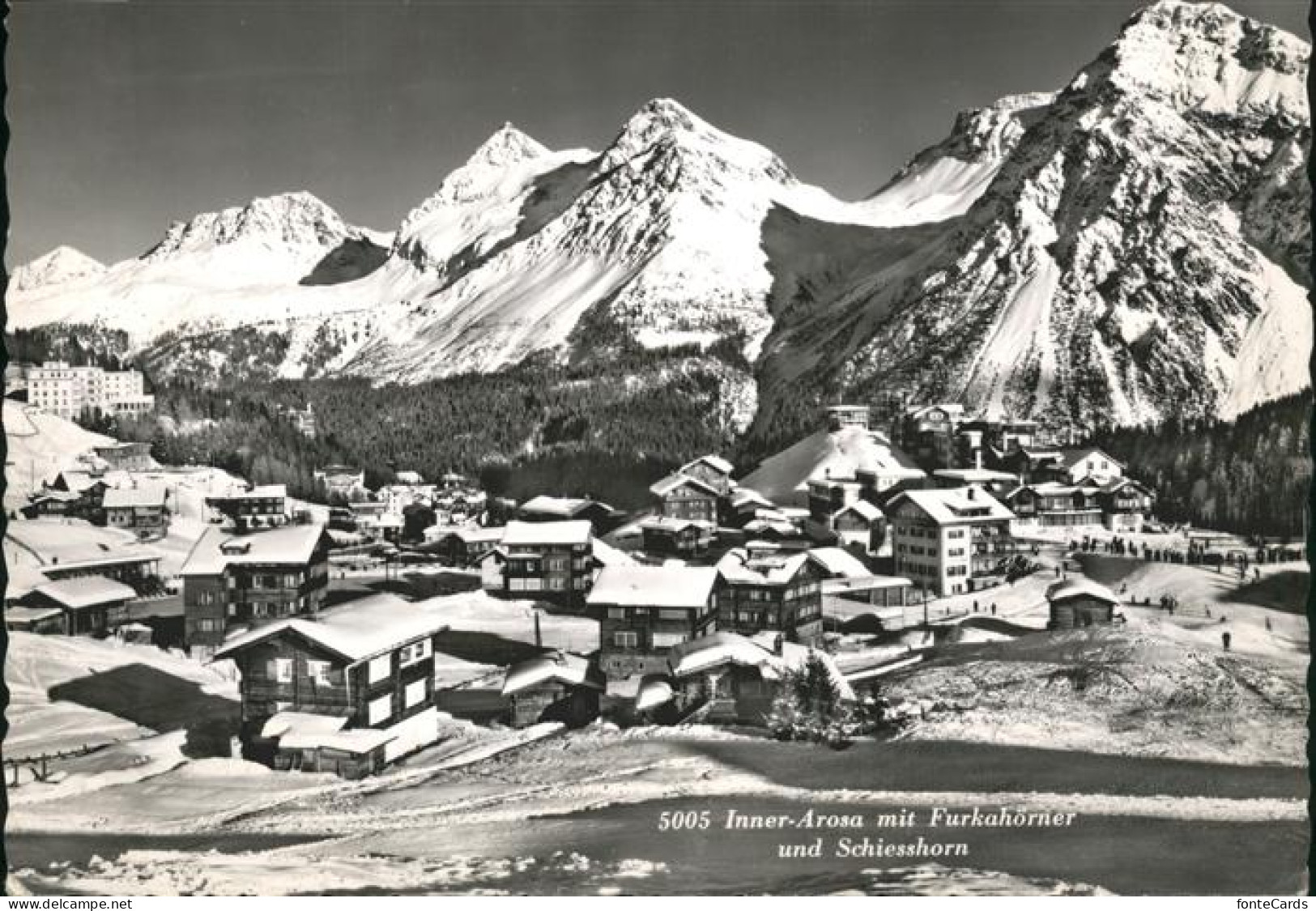 11484482 Arosa GR Inner-Arosa Furkahoerner Schiesshorn Arosa - Sonstige & Ohne Zuordnung