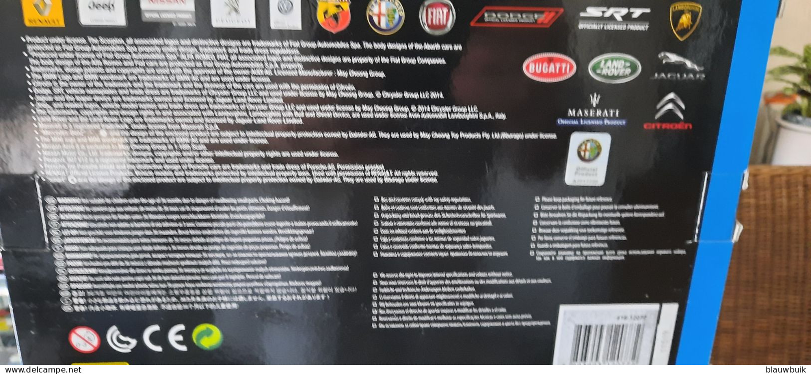 Bburago Alfa Romeo 8C Competizione Zwart 1:18