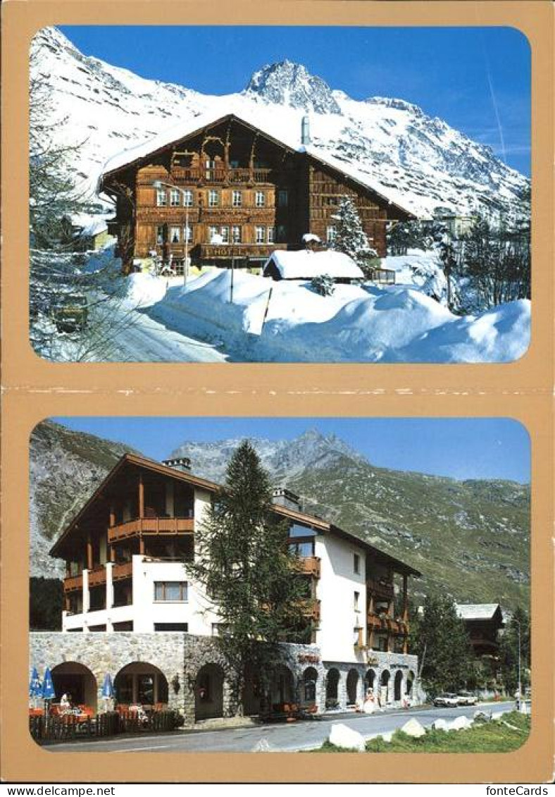 11484396 Maloja GR Hotel Schweizerhhaus Trattoria Poestli Maloja - Sonstige & Ohne Zuordnung