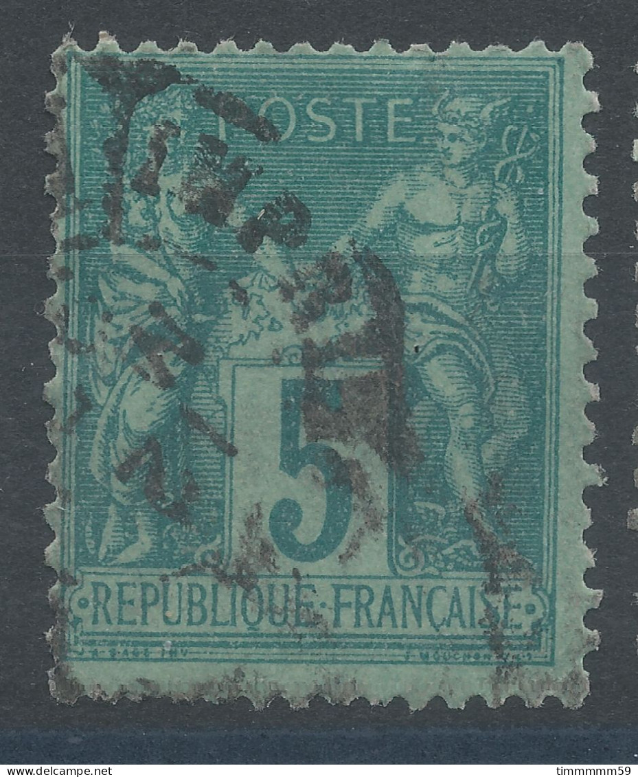 Lot N°83371   N°75, Oblitéré Cachet à Date De PARIS IMPRIMES - 1876-1898 Sage (Type II)