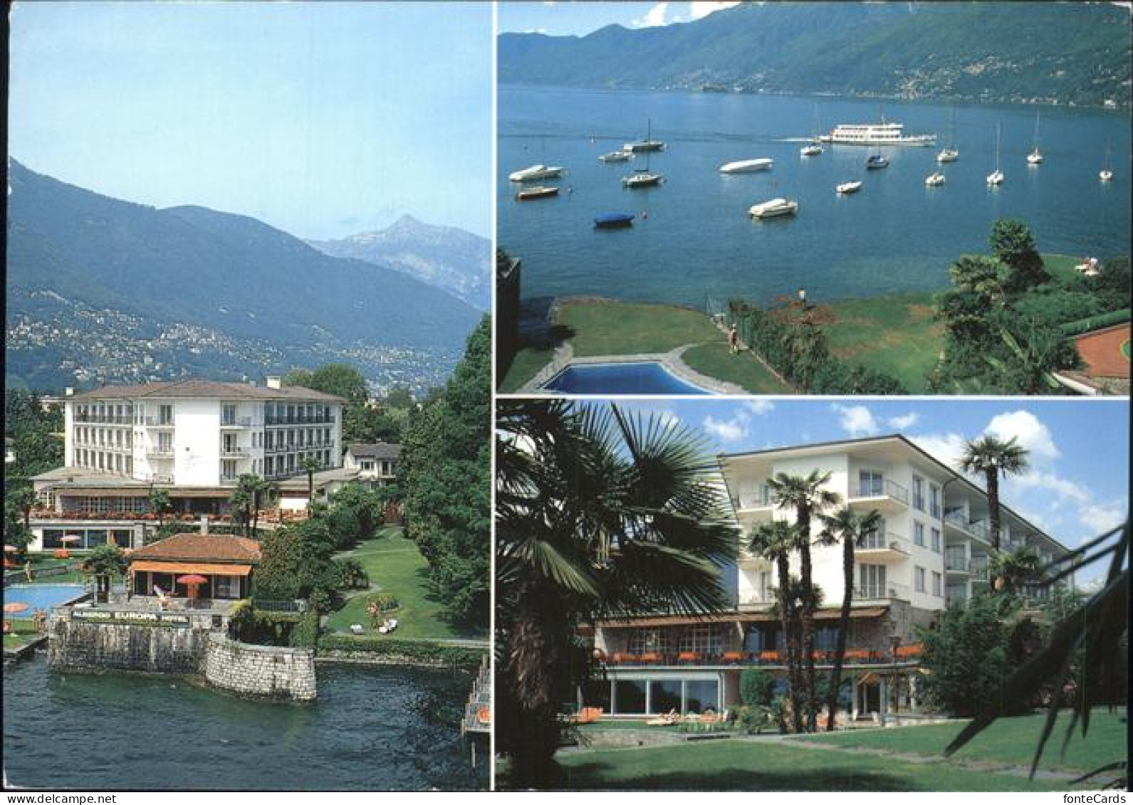 11484373 Ascona TI Hotel Europa Au Lac Ascona - Autres & Non Classés