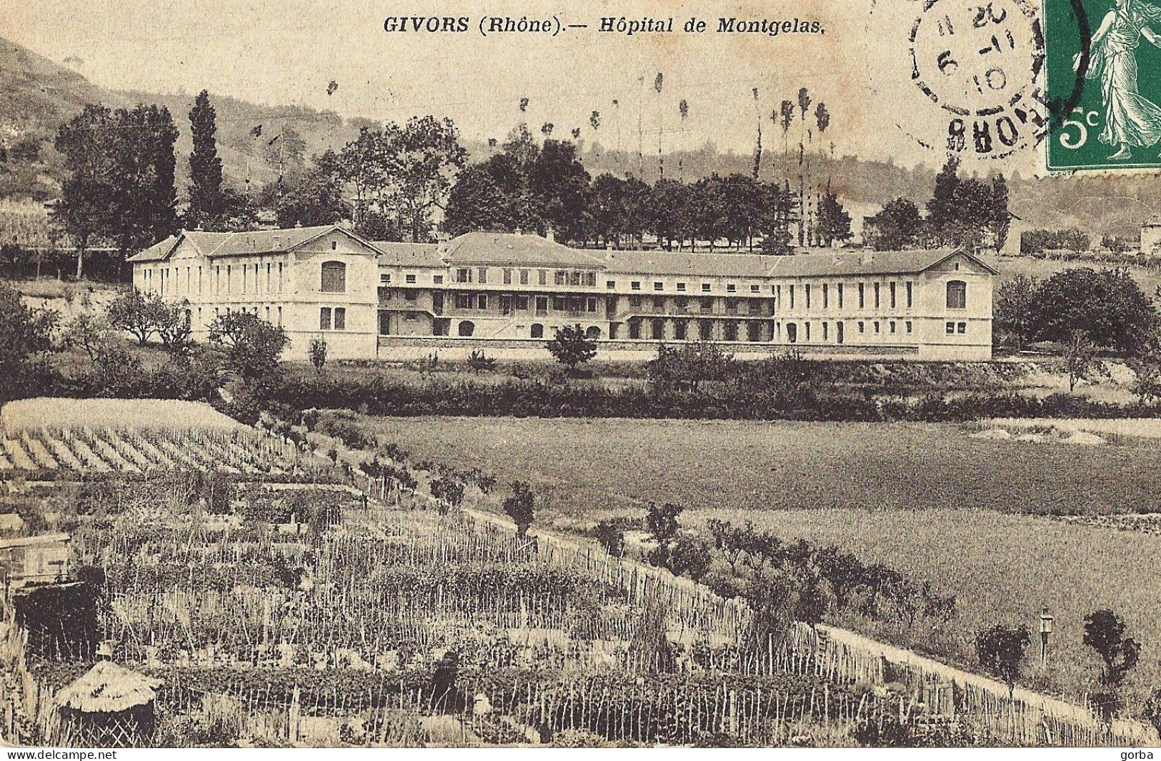 *CPA - 69 - GIVORS - Hôpital De Montgelas - Givors