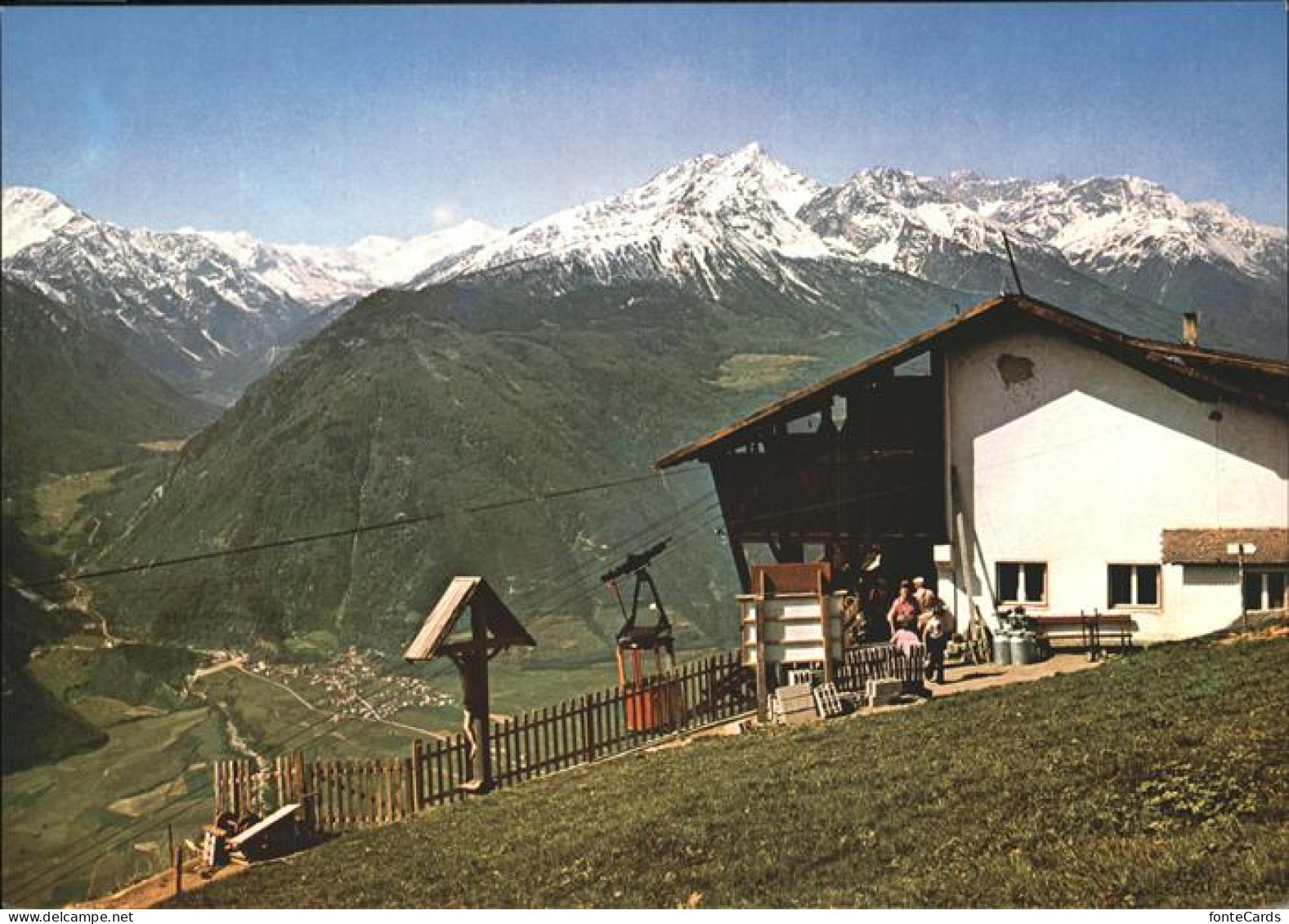 11484094 St Martin GR Seilbahn Latsch St Martin GR - Sonstige & Ohne Zuordnung