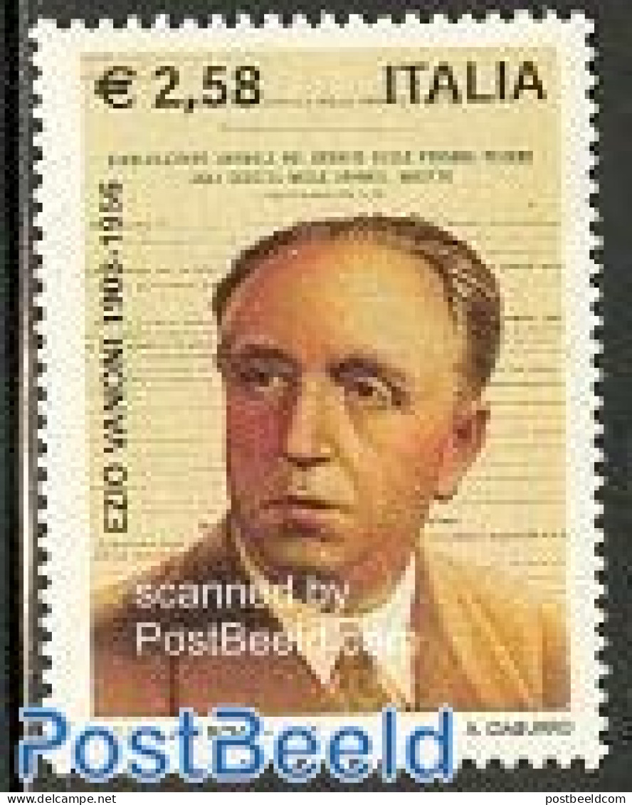 Italy 2003 Ezio Vanoni 1v, Mint NH, History - Politicians - Autres & Non Classés