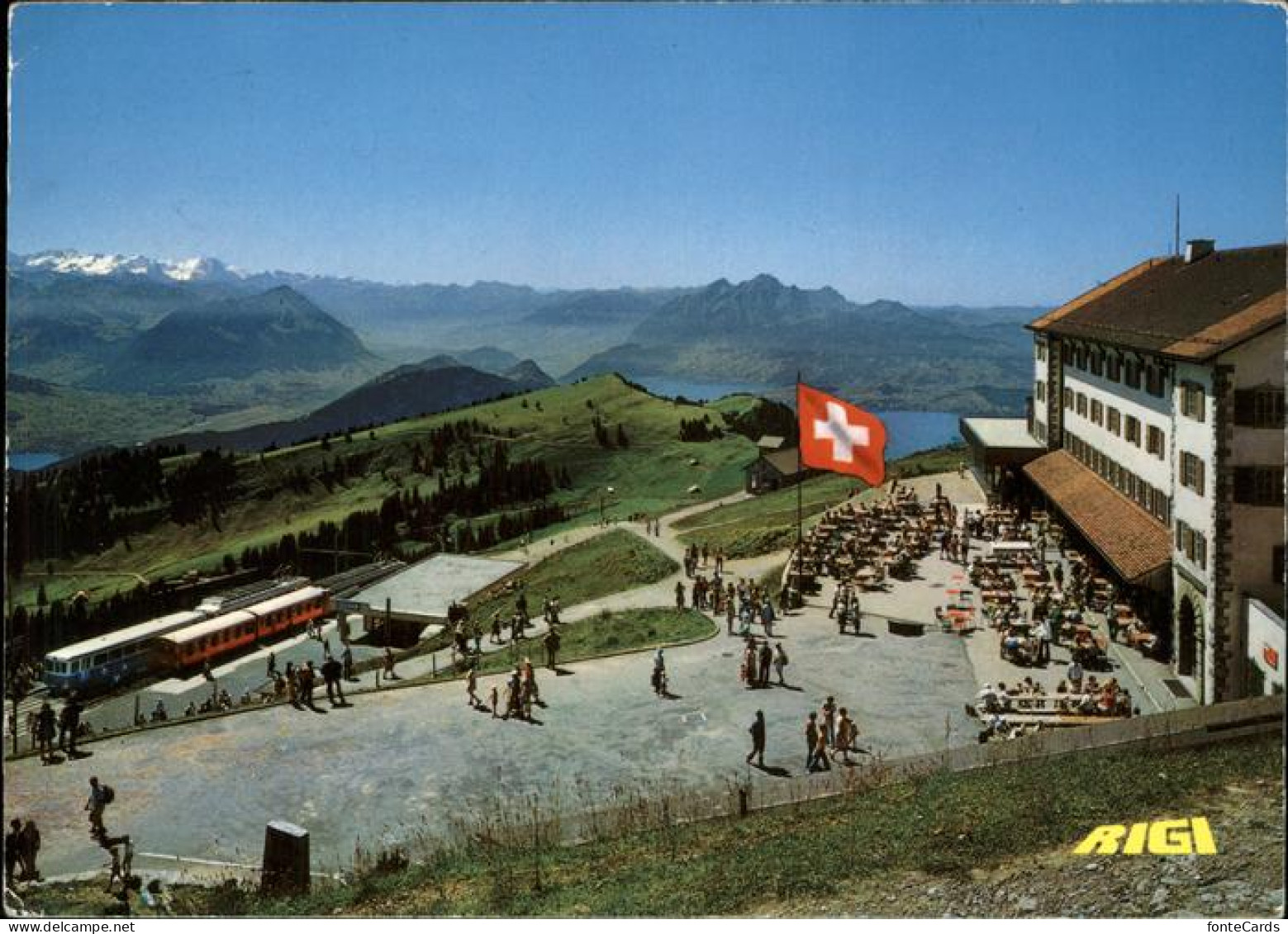 11484007 Rigi Kulm Vitznau Arth-Rigi-Bahnen Pilatus Rigi Kulm - Other & Unclassified