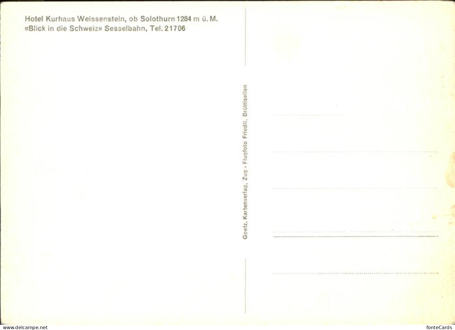 11483982 Solothurn Sesselbahn Schweiz Solothurn - Sonstige & Ohne Zuordnung