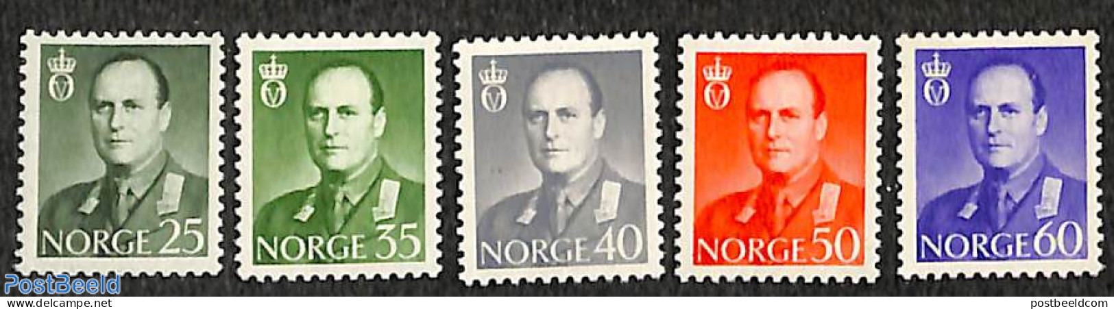 Norway 1962 Definitives 5v, Mint NH - Ongebruikt