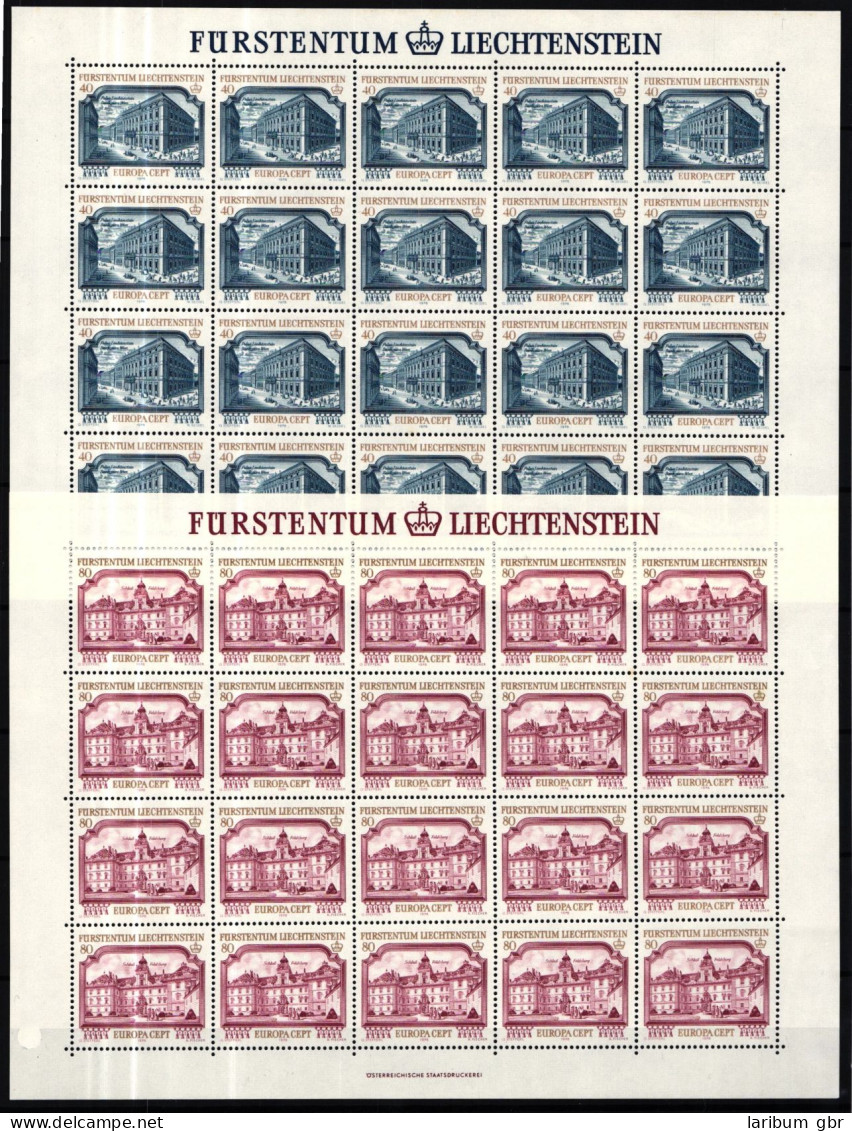 Liechtenstein Kleinbögen 692-693 Postfrisch Cept #KG649 - Other & Unclassified