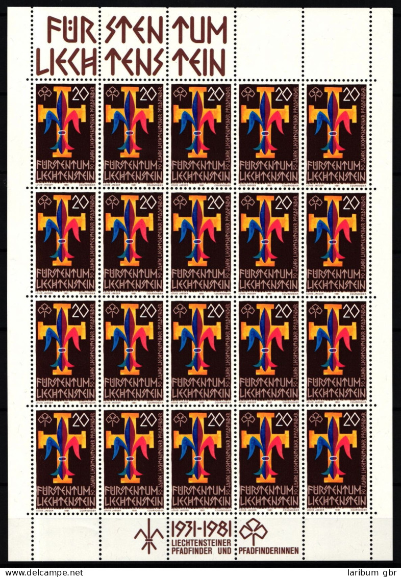 Liechtenstein 773 Postfrisch Kleinbogen #KG641 - Altri & Non Classificati