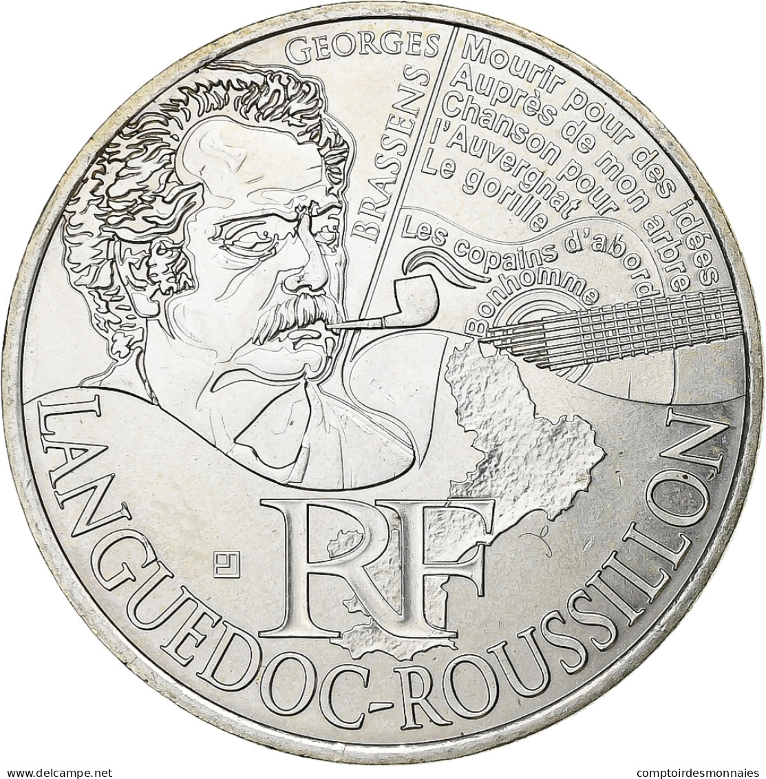 France, 10 Euro, Euros Des Régions, Languedoc Roussillon, 2012, Monnaie De - France