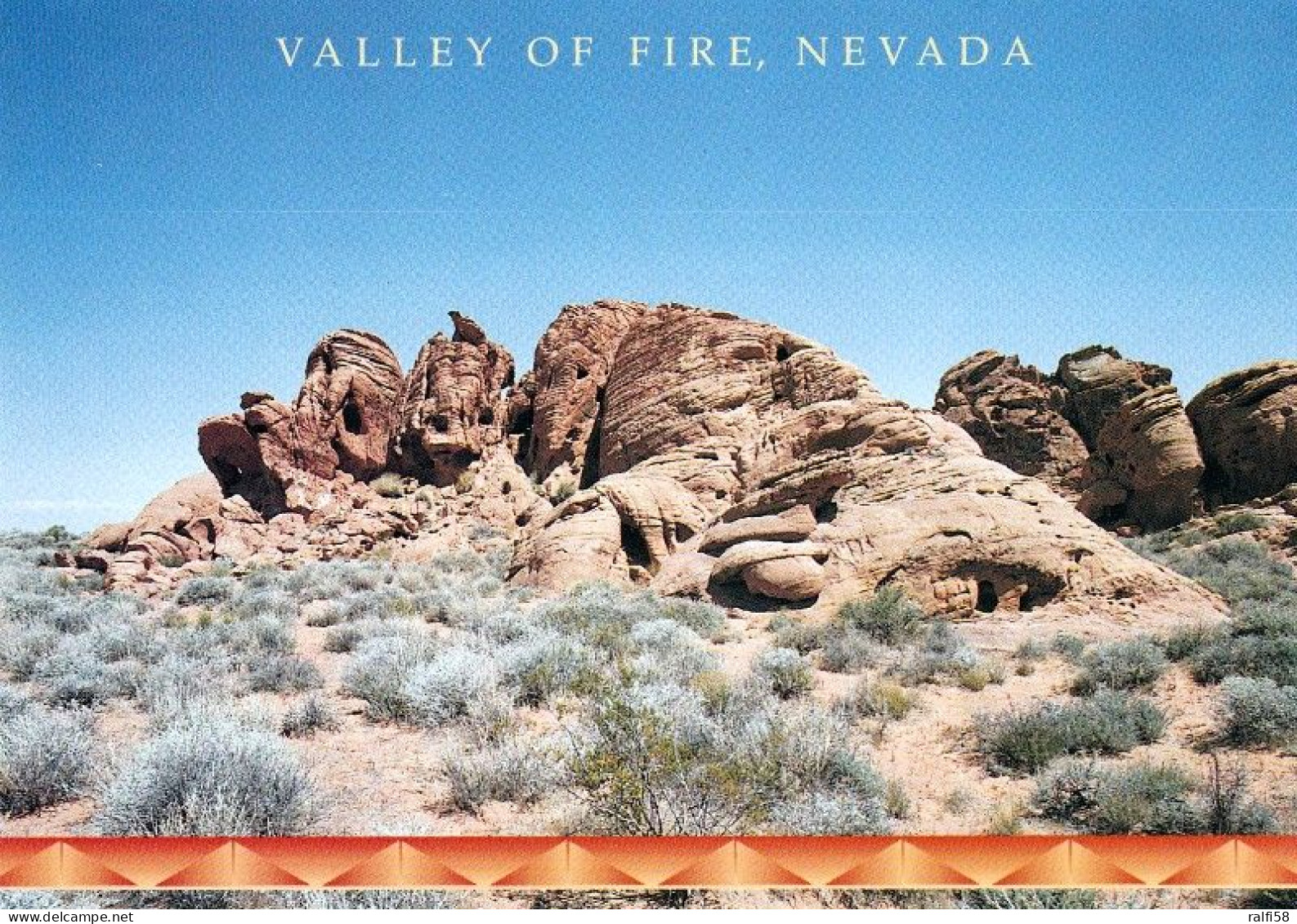 1 AK USA / Nevada * Valley Of The Fire State Park - The First State Park In Nevada * - Sonstige & Ohne Zuordnung