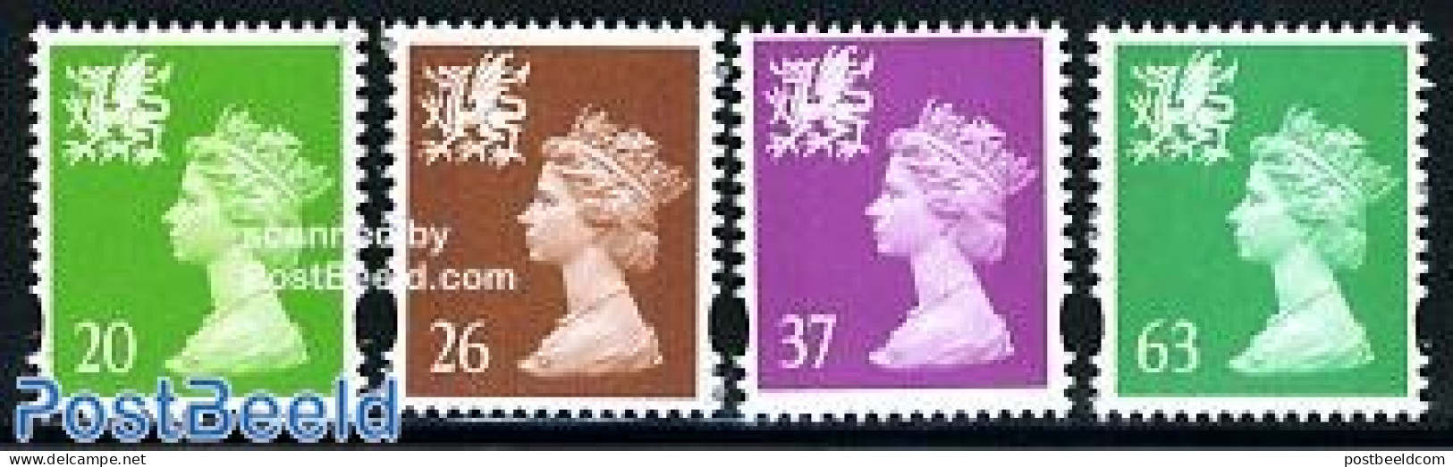 Great Britain 1997 Wales 4v, Mint NH - Andere & Zonder Classificatie